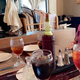 Yummy ice tea .. love the presentation !