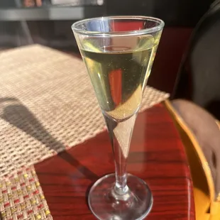 House made Limoncello.