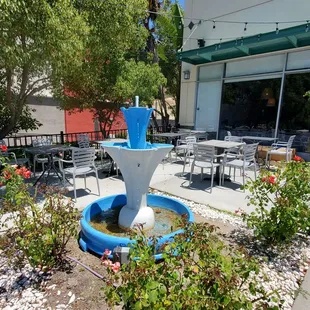 Outdoor fountain