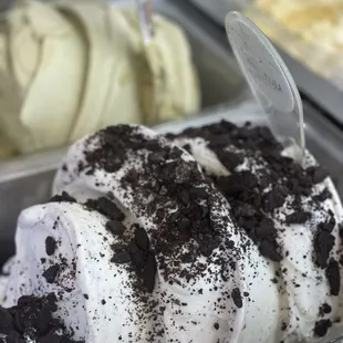 Oreo gelato