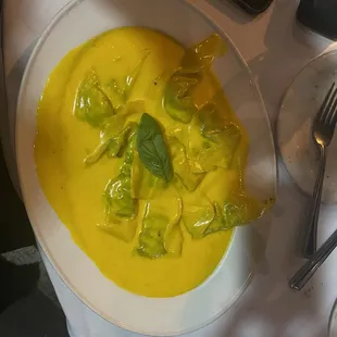 Ravioli Zafferano