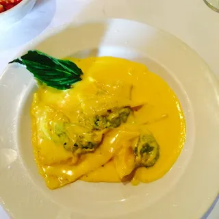 Ravioli Zafferano