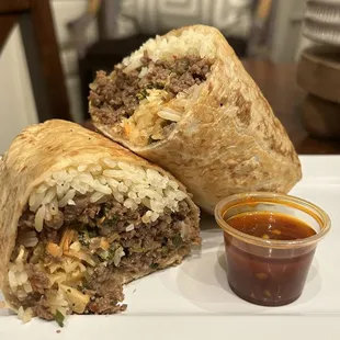 Korean BBQ Burrito