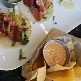 Ahi Taco Plate