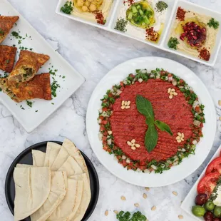 Appetizers are essential.