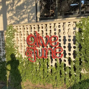 outside