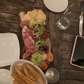 Cured Prosciutto & Cheese Platter
