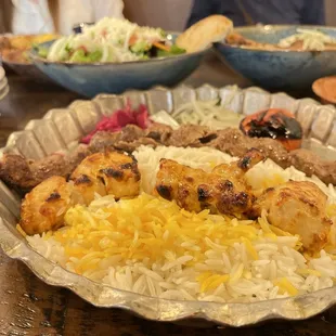 The Vaziri Kabob is delicious!!