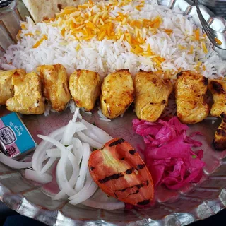 Chicken Saffron Kabob a la Carte