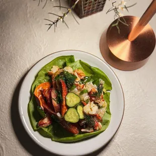 Lobster knuckle salad