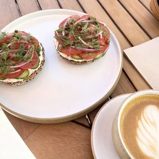 Cucumber Bagel