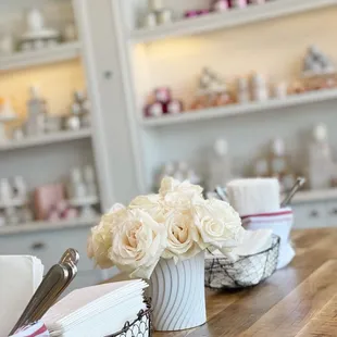 Inside table