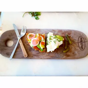 Smoked Salmon Toast