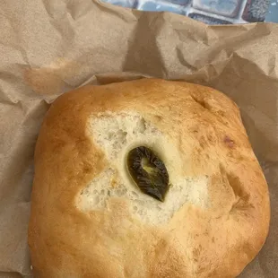 Jalapeño sausage kolache