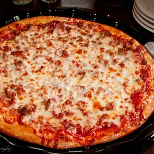 Dough Made Fresh Everyday and pizzas made to order