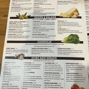 menu, sushi and sashimi