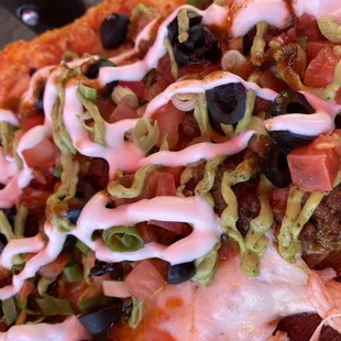 Nacho pizza!