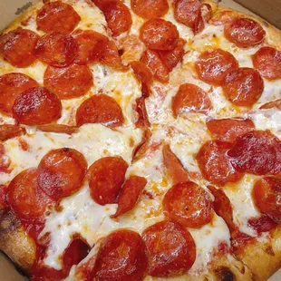 Pepperoni pizza