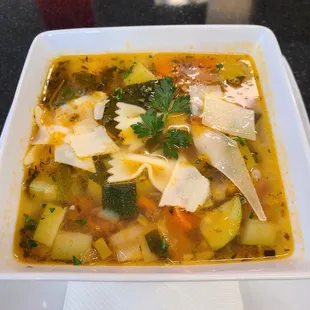 Minestrone soup