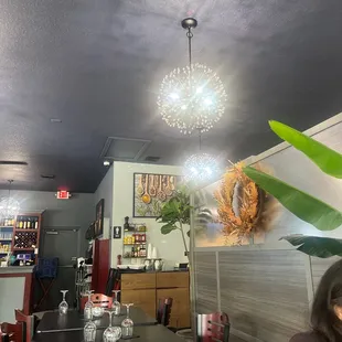 sushi and sashimi, interior