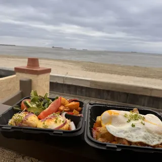 Fried Chicken Breakfast Bowl