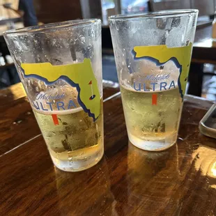 The restaurant has a limited bar. Just whines and beer, not cocktails at all. Coldest beer in the area, it's next to a Brewery, a plus.