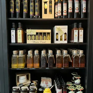 Wonderful olive oils from Winter Creek out of Valley Springs and local hone from Buzzbee's and Rancho Calaveras Honey Company