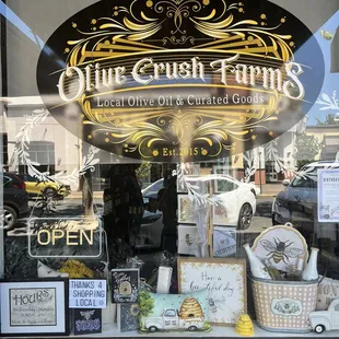 Hours on left bottom corner.  Not impeccable with their words.