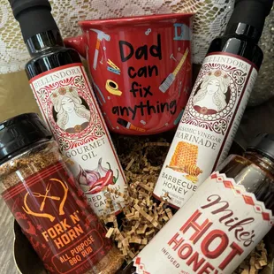 Need to put together a barbecue basket for that special Pit Master in the house? We have you covered