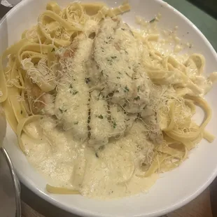 Chicken Alfredo The food and atmosphere was amazing!!