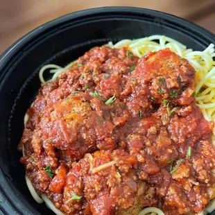 Spaghetti with Meat Sauce