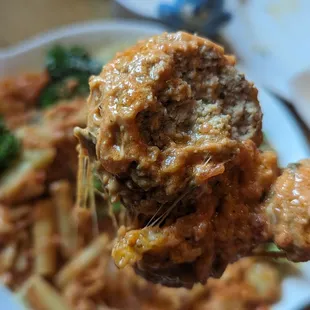 Meatballs Parmigiana