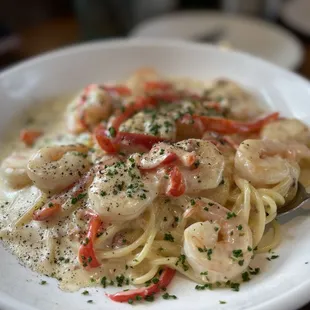 Shrimp Carbonara