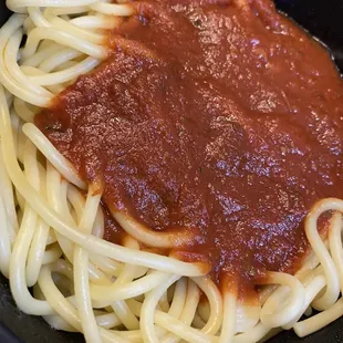 To go Spaghetti