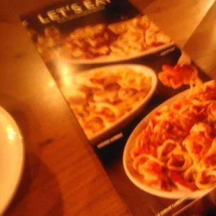 two plates of pasta