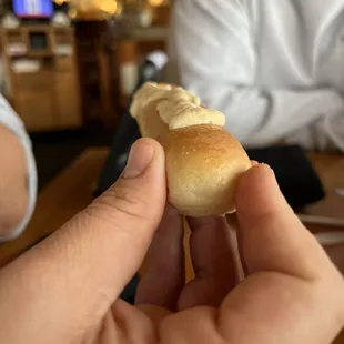 Breadstick with optional Alfredo sauce