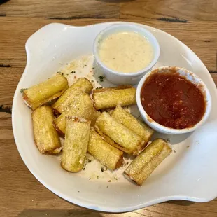 Fried Stuffed Ziti Fritta