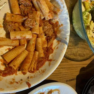 Spaghetti in my rigatoni