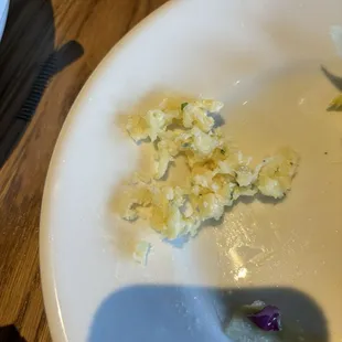 Cheese from the disgusting ravioli