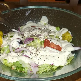 Single salad