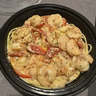 Shrimp Carbonara
