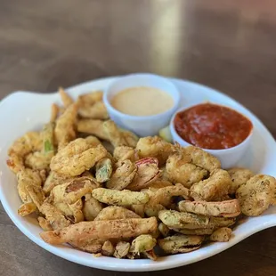 Shrimp fritto misto