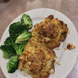 Double Crab Cake Platter*