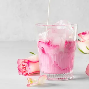 Rose Water Latte