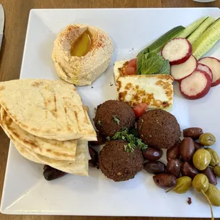 Lebanese breakfast, slightly modified