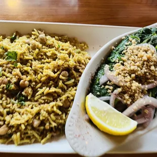 Basmati rice with exotic spices &amp; chick peas