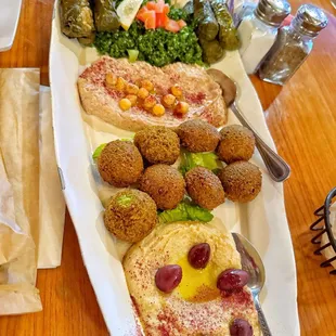 Mezza Platter only $15 on Mondays!!