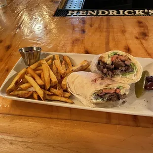 Lamb Shawarma Pita Wrap
