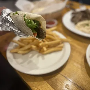 Kufta Kabob Sandwich