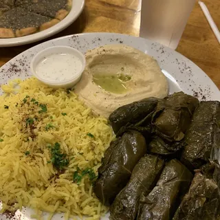 Grape Leaves Platter